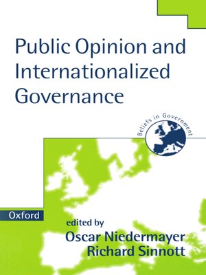 cover image of Public Opinion and Internationalized Governance
